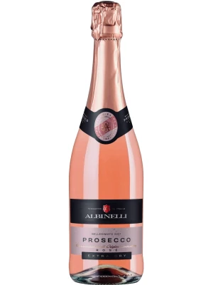 Просекко Albinelli Prosecco DOC Extra Dry Rose Millesimato 2021 0.75 л