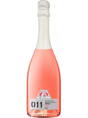 Просекко Cantina de Pra, 011 Prosecco Treviso DOC Rose Brut 0.75 л
