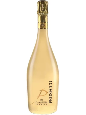 Просекко Cavatina Prosecco DOC Brut, gold bottle 0.75 л