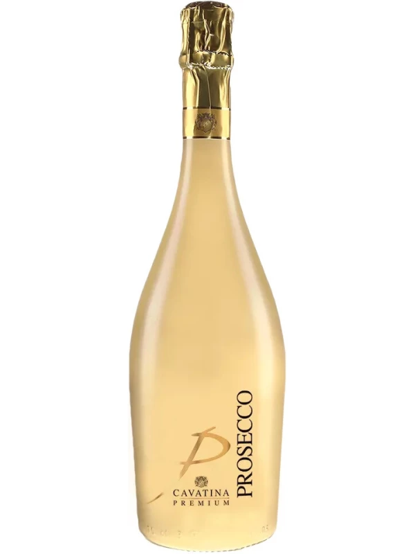 Cavatina Prosecco DOC Brut, gold bottle