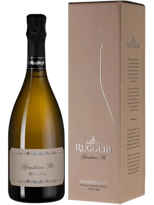 Просекко Ruggeri, Giustino B. Valdobbiadene Prosecco Superiore DOCG, gift box 2022 0.75 л