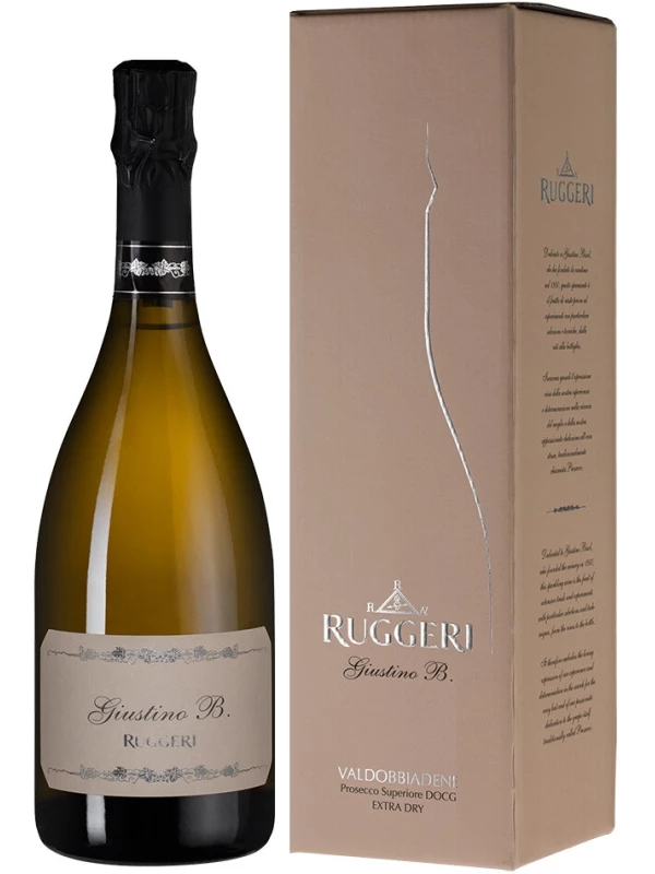 Ruggeri, Giustino B. Valdobbiadene Prosecco Superiore DOCG, gift box