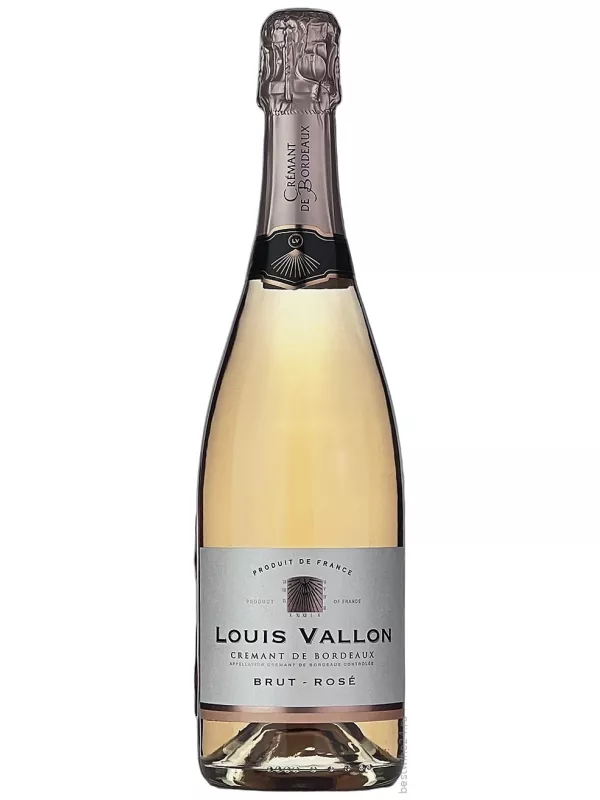 Louis Vallon, Cremant de Bordeaux AOC Brut Rose