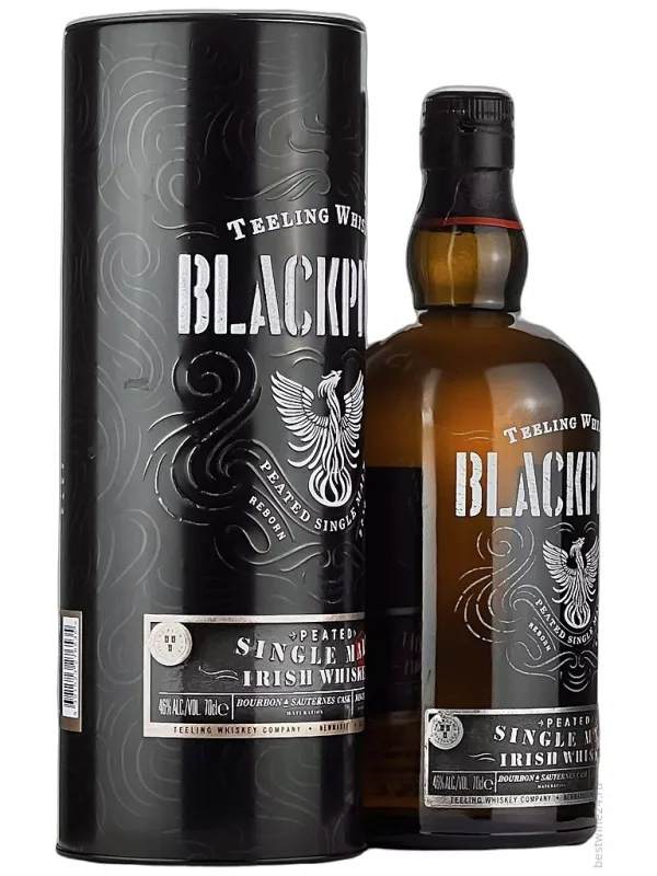 Teeling, Blackpitts Peated Single Malt, in tube