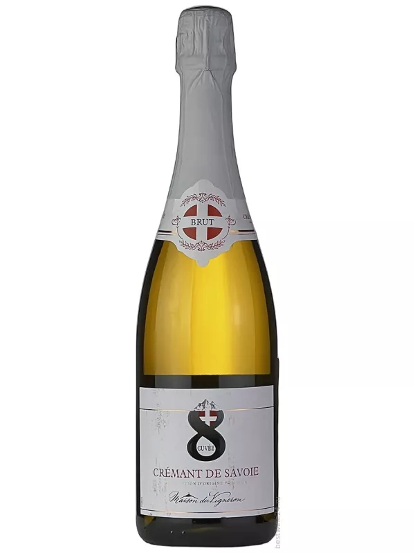 La Maison du Vigneron, Cuvee 8 Brut, Cremant de Savoie AOP