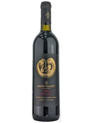 Вино Alma Valley Reserve Merlot 0.75 л