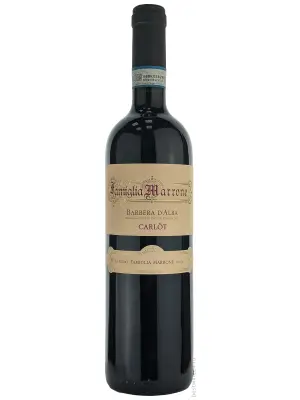 Вино Famiglia Marrone, Carlot Barbera d'Alba DOC 2018, 0.75 л