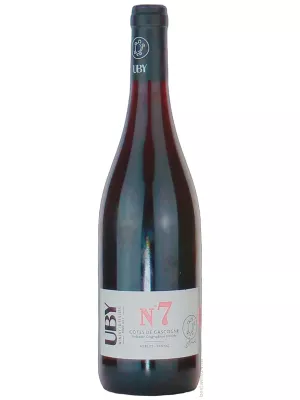 Вино Uby №7 Merlot-Tannat, Cotes de Gascogne IGP 2024, 0.75 л