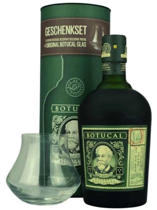 Botucal Reserva Exclusiva, in tube with glass