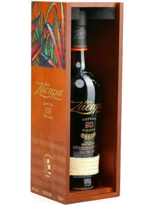 Ром Zacapa Centenario, Solera Gran Reserva 23, wooden box 0.7 л