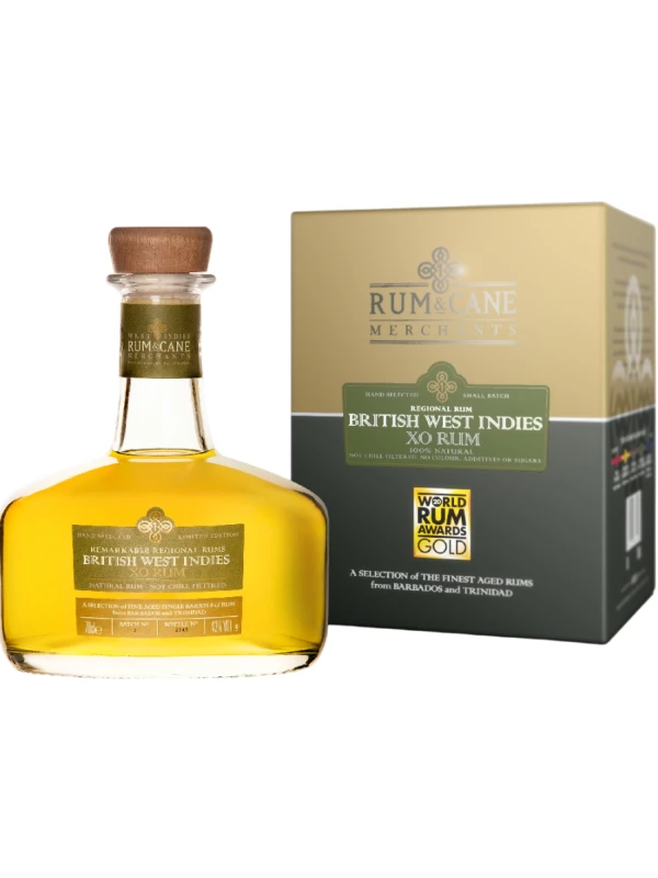 Rum & Cane Merchants, British West Indies XO, gift box