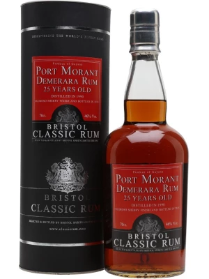 Ром Bristol Classic Rum, Port Morant Demerara Rum 25 Years Old, in tube 0.7 л