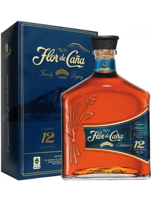 Ром Flor de Cana Centenario 12 Years Old, gift box 0.75 л