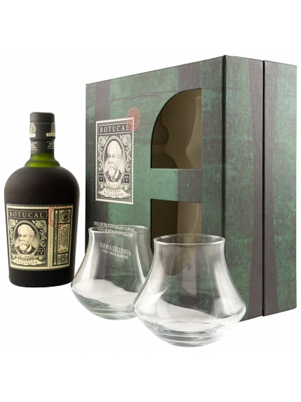 Botucal Reserva Exclusiva, gift set with 2 glasses