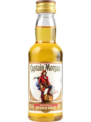 Ром Captain Morgan Spiced Gold 0.05 л