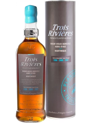 Ром Trois Rivieres Hors d'Age Triple Millesime (1998-2000-2007), Martinique AOC, in tube 0.7 л