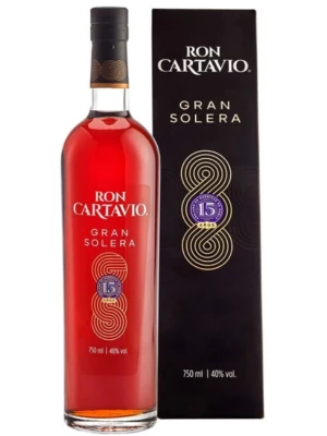 Ром Cartavio Gran Solera 15 Anos, gift box 0.75 л