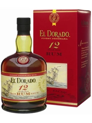 Ром El Dorado 12 Years Old, gift box 0.7 л