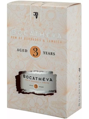 Ром Bocatheva Barbados & Jamaica, 3 Years Old, gift box 0.7 л