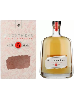 Ром Bocatheva Venezuela, 5 Years Old, gift box 0.7 л