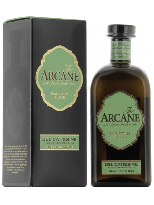 The Arcane, Delicatissime Grand Gold Rum, gift box