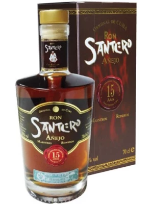 Ром Santero 15 Anos, gift box 0.7 л