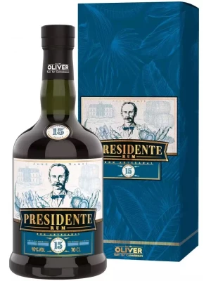 Ром Presidente 15 Anos, gift box 0.7 л