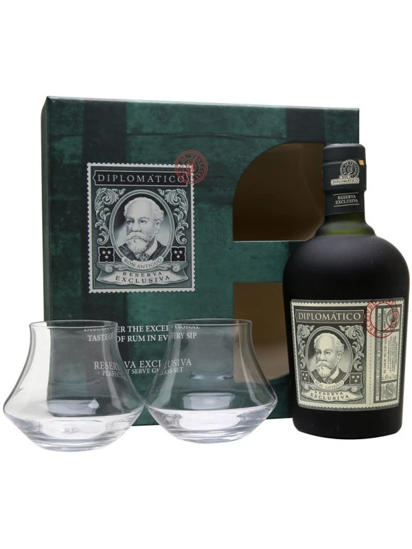 Botucal Reserva Exclusiva, gift set with 2 glasses