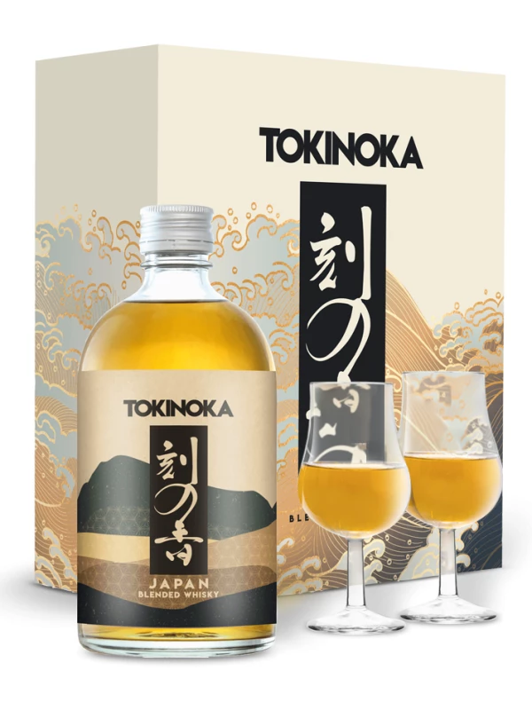 Tokinoka, gift set with 2 glasses