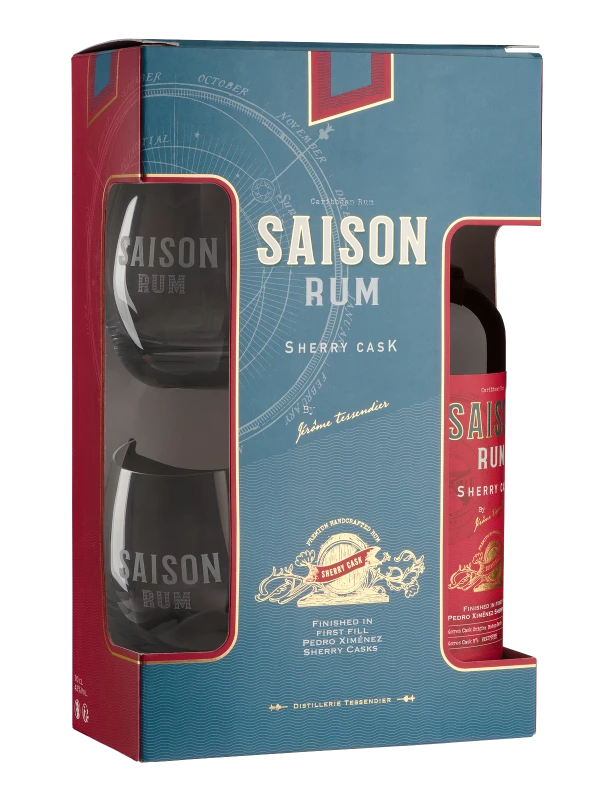 Saison Sherry Cask, gift set with two glasses