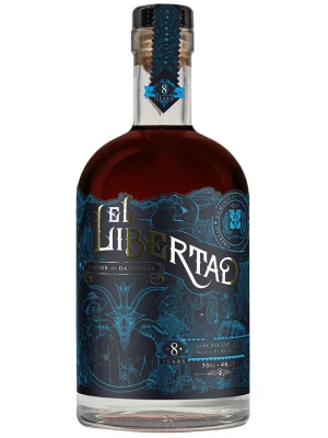 Ром El Libertad Flavor of Darkness Dark Oak Spiced, 8 Years Old 0.7 л