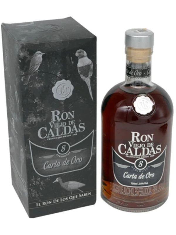 Viejo de Caldas Carta de Oro 8 Years Old, gift box