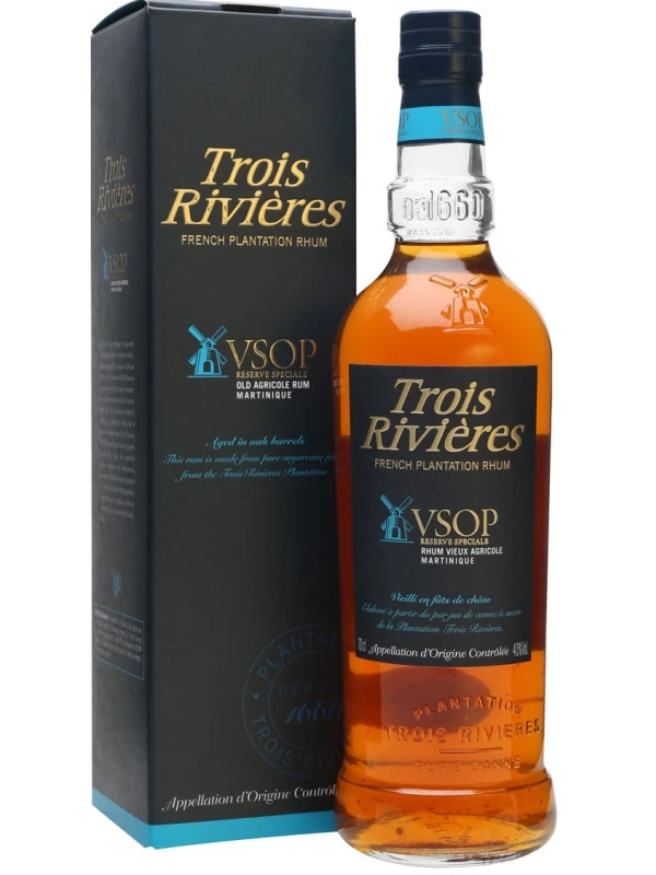 Trois Rivieres VSOP Reserve Speciale, Martinique AOC, gift box