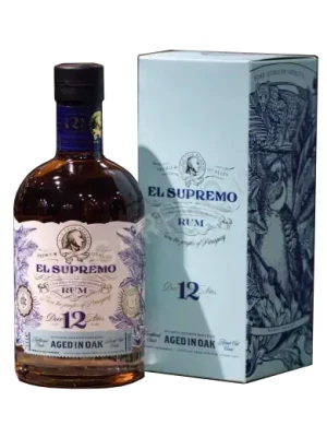 Ром El Supremo 12 Years Old, gift box 0.7 л