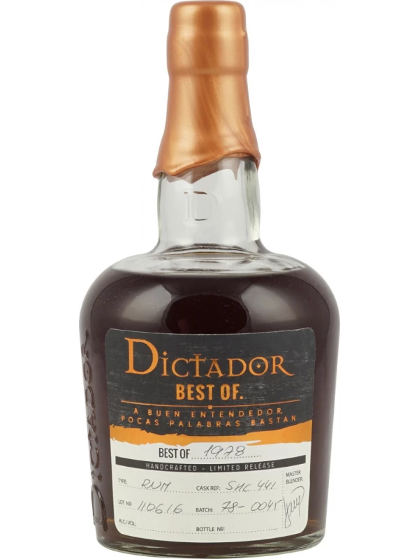Dictador, Best Of Rum Style
