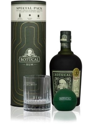 Ром Botucal Reserva Exclusiva, in tube with glass and form for ice 0.7 л