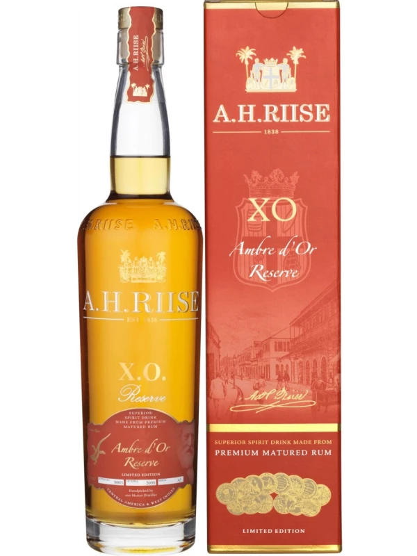 A.H. Riise XO Ambre d'Or Reserve Limited Edition, gift box