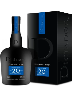 Ром Dictador 20 Years Old, gift box 0.7 л
