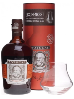 Ром Botucal (Diplomatico) Mantuano Extra Anejo, in tube with glass 0.7 л