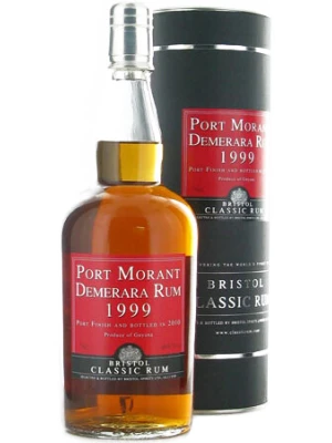 Ром Bristol Classic Rum, Port Morant Demerara Rum, gift tube 1999 0.7 л