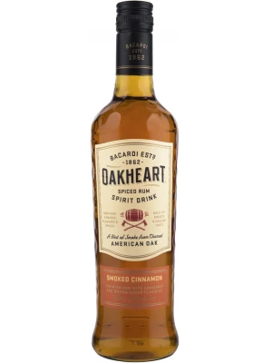 Ром Bacardi, OakHeart, Smoked Cinnamon 0.7 л