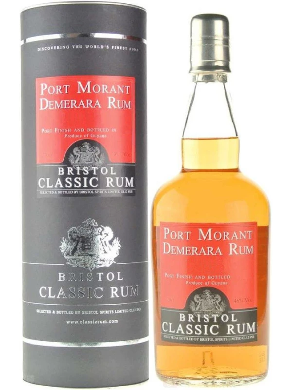 Bristol Classic Rum, Port Morant Demerara Rum, gift tube