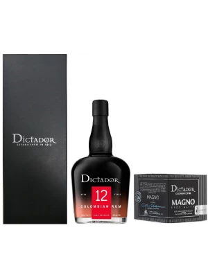 Ром Dictador 12 Years Old, gift box with coffee 0.7 л