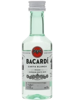 Ром Bacardi Carta Blanca 0.05 л