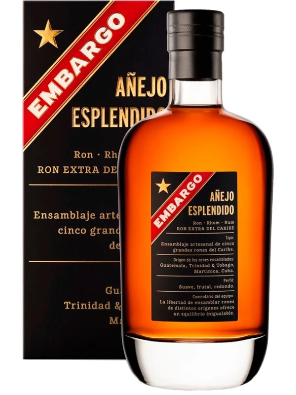 Embargo Anejo Esplendido, gift box