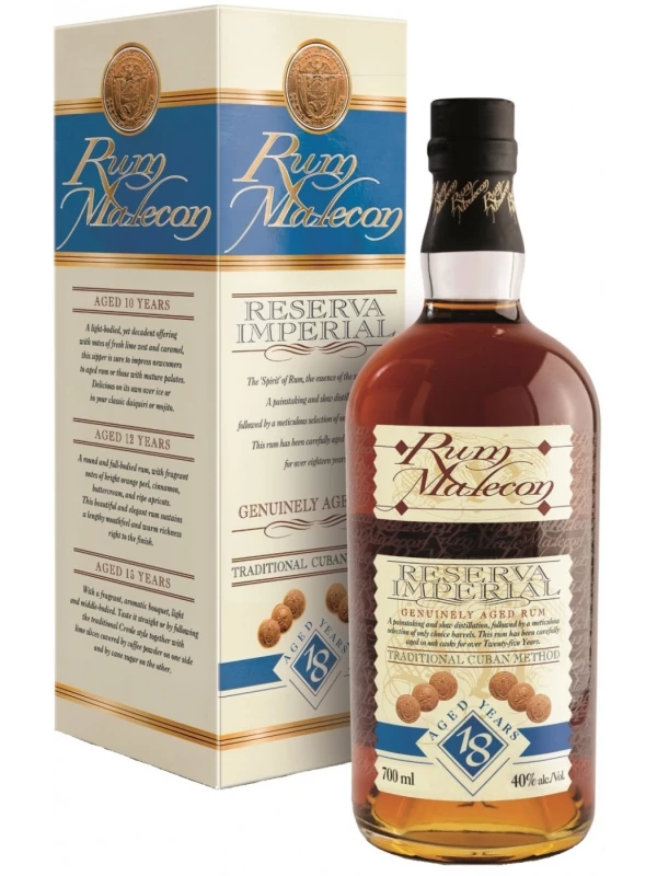 Malecon Reserva Imperial Anejo 18 Anos, gift box