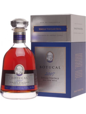 Ром Botucal Single Vintage, 2007, gift box 0.7 л