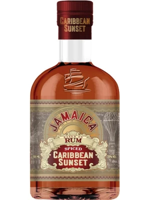 Ром KVKZ, Caribbean Sunset Spiced based on Jamaican Rum 0.5 л