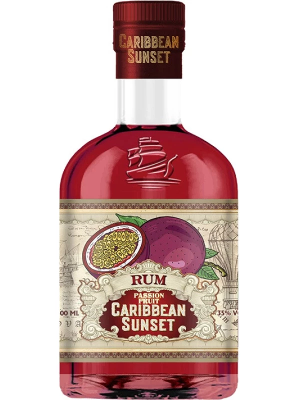 KVKZ, Caribbean Sunset Passion Fruit based on Rum