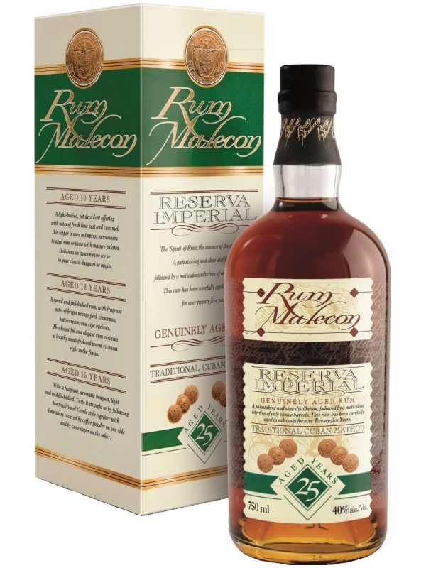 Malecon Reserva Imperial Anejo 25 Anos, gift box